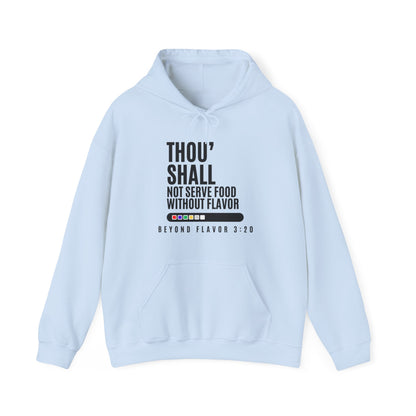 Thou' shall not -Unisex Heavy Blend™ Hooded Sweatshirt